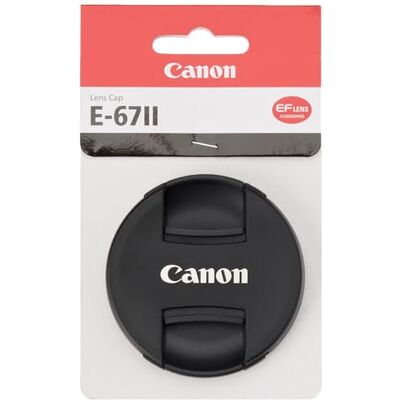 Canon E-67 II Tapa de objetivo para EF 100mm f/2.8L Macro IS USM, negro Canon E-67 II Tapa de objetivo para EF 100mm f/2.8L Macro IS USM, negro