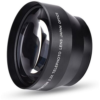 Taidda Teleobjetivo teleconvertidor de 67 mm, 2.2X, Cámaras de extensión Universal Profesionales, Accesorios para Todas Las cámaras Digitales y SLR, adecuadas para Todas Las cámar Taidda Teleobjetivo teleconvertidor de 67 mm, 2.2X, Cámaras de extensión Universal Profesionales, Accesorios para Todas Las cámaras Digitales y SLR, adecuadas para Todas Las cámar