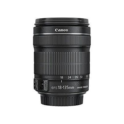 Canon EF-S 18-135mm f/3.5-5.6 IS STM Objetivo para (Distancia Focal 29-216mm, Apertura f/3.5-38, Zoom óptico 7.5X,estabilizador, diámetro: 76.6mm) Negro Canon EF-S 18-135mm f/3.5-5.6 IS STM Objetivo para (Distancia Focal 29-216mm, Apertura f/3.5-38, Zoom óptico 7.5X,estabilizador, diámetro: 76.6mm) Negro