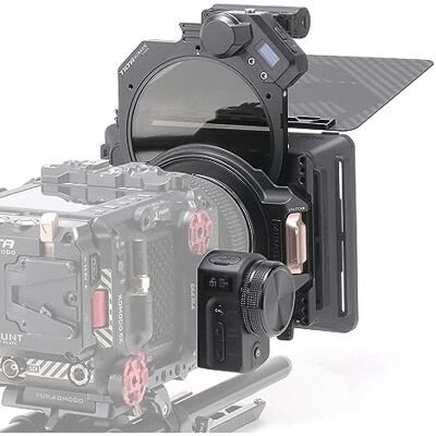 Tilta Matte Box Mirage Kit VND Motorizado para Cámaras DSLR Sin Espejo Filtro ND Variable 95mm 0.3-2.7 con Marco 95mm, Controlador Inalámbrico, Motor Inalámbrico MB-T16-B Tilta Matte Box Mirage Kit VND Motorizado para Cámaras DSLR Sin Espejo Filtro ND Variable 95mm 0.3-2.7 con Marco 95mm, Controlador Inalámbrico, Motor Inalámbrico MB-T16-B