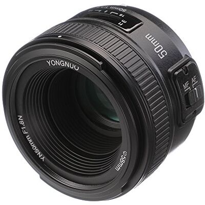 YONGNUO YN 50 mm F1.8 Lente estándar Prime Gran Apertura Enfoque automático Manual AF MF para cámaras Nikon DSLR YONGNUO YN 50 mm F1.8 Lente estándar Prime Gran Apertura Enfoque automático Manual AF MF para cámaras Nikon DSLR