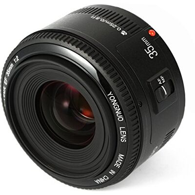 YONGNUO YN35mm F2 de la lente 1: 2 AF / MF gran angular fijo / Primer enfoque automático de la lente para Canon EOS EF del montaje de la cámara + WINGONEER difusor de flash YONGNUO YN35mm F2 de la lente 1: 2 AF / MF gran angular fijo / Primer enfoque automático de la lente para Canon EOS EF del montaje de la cámara + WINGONEER difusor de flash