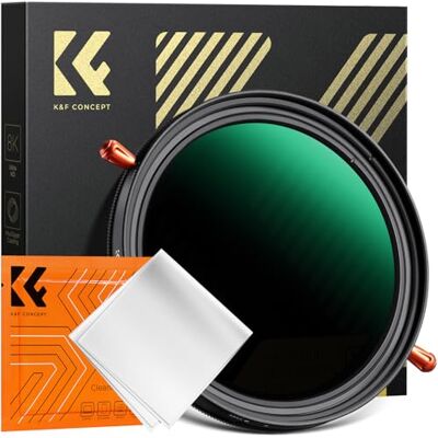 K&F CONCEPT Nano-Xcel 82MM Filtro Polarizador & ND2-32 Densidad Neutral K&F CONCEPT Nano-Xcel 82MM Filtro Polarizador & ND2-32 Densidad Neutral