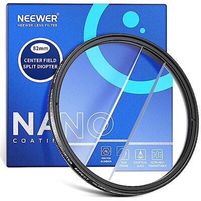 NEEWER 82mm Filtro de Efecto de Dioptrías Divididas de Campo Central, Prisma Lineal de Cámara K9 Filtro de Vidrio Óptico con Marco, Refracción Borrosa Primer Plano Efecto de Color Accesorios de Lente NEEWER 82mm Filtro de Efecto de Dioptrías Divididas de Campo Central, Prisma Lineal de Cámara K9 Filtro de Vidrio Óptico con Marco, Refracción Borrosa Primer Plano Efecto de Color Accesorios de Lente