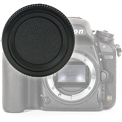 CELLONIC Tapa Cuerpo Body Cap Compatible con Nikon D500, D90, D750, D7500 CELLONIC Tapa Cuerpo Body Cap Compatible con Nikon D500, D90, D750, D7500