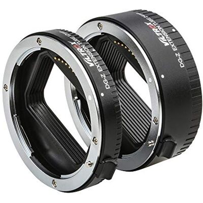 VILTROX DG-Z Tubo de Extensión Macro de Enfoque Automático con Montura de Metal Anillo Adaptador para Nikon Z-Mount Cámara Z5 Z50 Z6 Z6II Z7 Z7II VILTROX DG-Z Tubo de Extensión Macro de Enfoque Automático con Montura de Metal Anillo Adaptador para Nikon Z-Mount Cámara Z5 Z50 Z6 Z6II Z7 Z7II