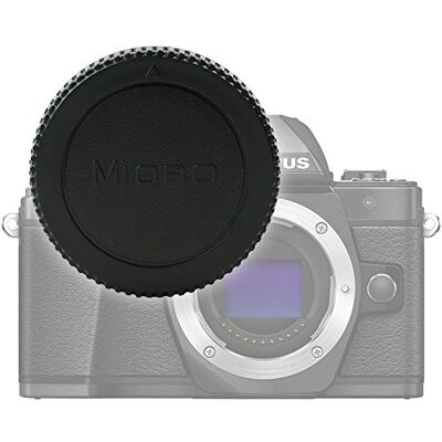 CELLONIC Tapa cuerpo Body Cap compatible con Olympus OM System OM-5, PEN‑F Plastic, negro, Bayoneta, Micro 4/3 MFT Micro Four Thirds, para Olympus OM System OM-1, Pen E-PL1, Pen E-PL8, BC-2 CELLONIC Tapa cuerpo Body Cap compatible con Olympus OM System OM-5, PEN‑F Plastic, negro, Bayoneta, Micro 4/3 MFT Micro Four Thirds, para Olympus OM System OM-1, Pen E-PL1, Pen E-PL8, BC-2
