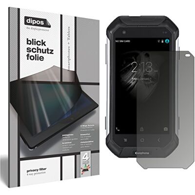 dipos Protector de Pantalla Antiespía para Guophone V19 dipos Protector de Pantalla Antiespía para Guophone V19