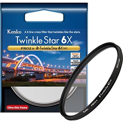Kenko Filtros de Efecto Cruzado PRO1D R-Twinkle Star 6X (W) 67mm, 6 Efectos Cruzados, para la fotografía Nocturna y con iluminación, 517888 Kenko Filtros de Efecto Cruzado PRO1D R-Twinkle Star 6X (W) 67mm, 6 Efectos Cruzados, para la fotografía Nocturna y con iluminación, 517888