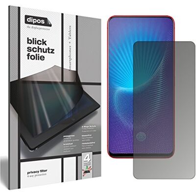 dipos Protector de Pantalla Antiespía para Vivo NEX S Película protectora mate, filtro de privacidad 4 vías, ajuste perfecto, antiarañazos, sin burbujas, autoadhesivo dipos Protector de Pantalla Antiespía para Vivo NEX S Película protectora mate, filtro de privacidad 4 vías, ajuste perfecto, antiarañazos, sin burbujas, autoadhesivo