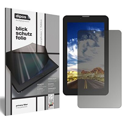 dipos Protector de Pantalla Antiespía para Lava T71 dipos Protector de Pantalla Antiespía para Lava T71