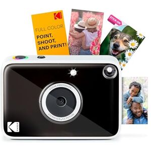 Kodak Printomatic+ Cámara Digital Instantánea 10MP con LED RGB, Imprime Fotos a Color en Papel Zink 2x3” – Negra Kodak Printomatic+ Cámara Digital Instantánea 10MP con LED RGB, Imprime Fotos a Color en Papel Zink 2x3” – Negra