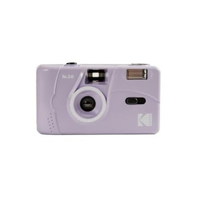 Kodak Cámara de película M38 de 35 mm, sin Enfoque, Potente Flash Incorporado, fácil de Usar (Lavanda) Kodak Cámara de película M38 de 35 mm, sin Enfoque, Potente Flash Incorporado, fácil de Usar (Lavanda)