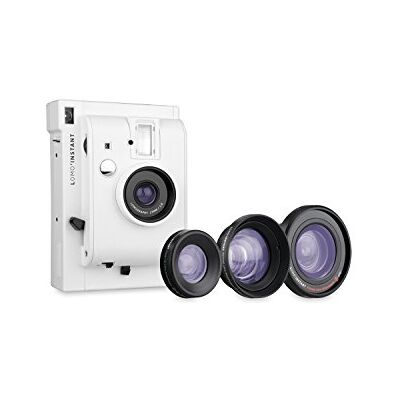 Lomography Lomo'Instant Blanco + 3 Lentes- Cámara instantánea Lomography Lomo'Instant Blanco + 3 Lentes- Cámara instantánea