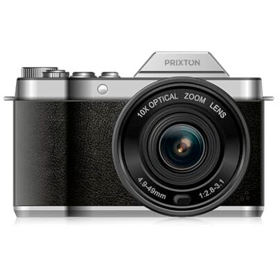 PRIXTON Cámara Digital Nomad DC950, WiFi, App Móvil, Pantalla IPS 4K 64MP, Estabilización EIS Anti-Shake, Zoom Óptico Real 10X, Autonomía 85 Minutos, SD hasta 256GB (Reacondicionado) PRIXTON Cámara Digital Nomad DC950, WiFi, App Móvil, Pantalla IPS 4K 64MP, Estabilización EIS Anti-Shake, Zoom Óptico Real 10X, Autonomía 85 Minutos, SD hasta 256GB (Reacondicionado)