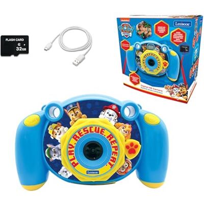 LEXIBOOK , Patrulla Canina, Cámara Digital Infantil, LEXIBOOK , Patrulla Canina, Cámara Digital Infantil,