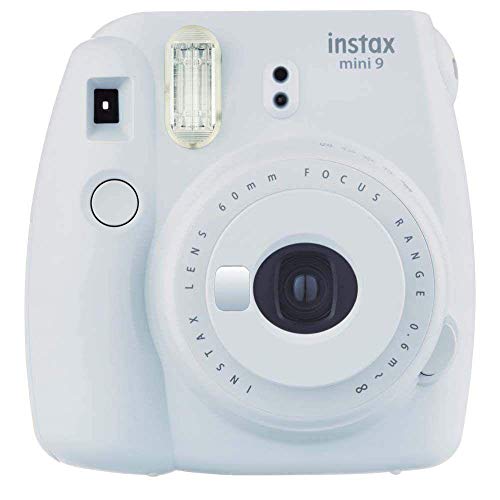 Fujifilm instax mini 9 - Cámara instantanea, solo cámara, Blanco (Smoky White)