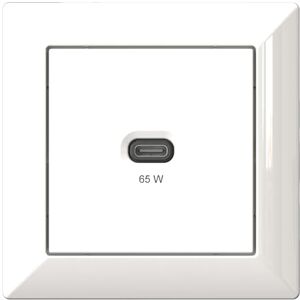 Ehmann Estación de Carga USB empotrada, Cargador USB-C de 65 vatios, Blanco Ehmann Estación de Carga USB empotrada, Cargador USB-C de 65 vatios, Blanco