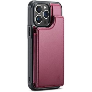 YUMESS Funda de Cuero magnética para teléfono para iPhone 15 Pro MAX 14 Plus 14 13 12 11 Pro MAX XS XR X Soporte Cartera Ranura para Tarjeta Contraportada, Rojo Vino, para iPhone 15