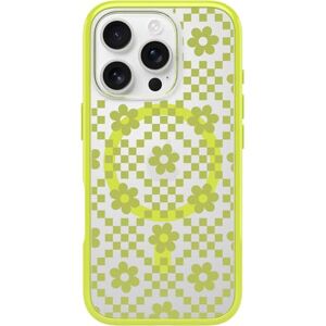 Otterbox Funda Symmetry Series Clear MagSafe para iPhone 16 Pro, Resistente a Golpes y caídas, Funda Protectora Fina, Testada 3X con los estándares Militares anticaídas, Transparent/Amarillo Otterbox Funda Symmetry Series Clear MagSafe para iPhone 16 Pro, Resistente a Golpes y caídas, Funda Protectora Fina, Testada 3X con los estándares Militares anticaídas, Transparent/Amarillo