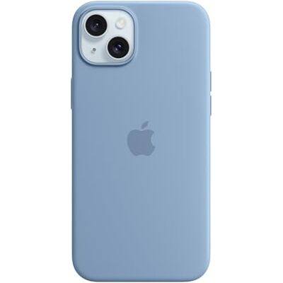 Apple Funda de Silicona con MagSafe para el iPhone 15 Plus Azul Invierno Apple Funda de Silicona con MagSafe para el iPhone 15 Plus Azul Invierno 