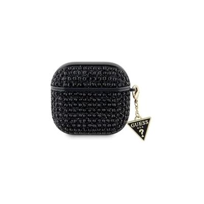 CG MOBILE Guess Funda para AirPods 4 con Piedras Brillantes y Charm, Protección Completa, Negro CG MOBILE Guess Funda para AirPods 4 con Piedras Brillantes y Charm, Protección Completa, Negro