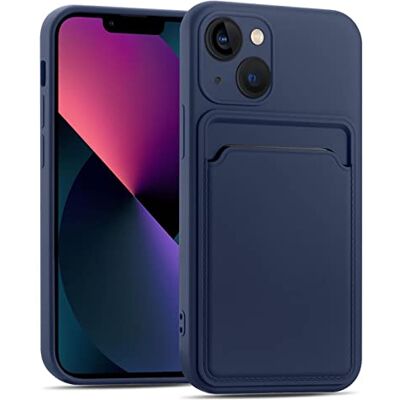 Verco para iPhone 15 Funda con Tarjetero, Carcasa Protectora con Ranura para Tarjetas, protección antigolpes de TPU y Forro de Microfibra, Compatible con iPhone 15 (6,1 Pulgadas), Azul Verco para iPhone 15 Funda con Tarjetero, Carcasa Protectora con Ranura para Tarjetas, protección antigolpes de TPU y Forro de Microfibra, Compatible con iPhone 15 (6,1 Pulgadas), Azul