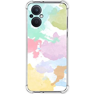 Tumundosmartphone Funda Silicona Antigolpes para OPPO Reno 8 Lite 5G diseño Acuarela 11 Dibujos Tumundosmartphone Funda Silicona Antigolpes para OPPO Reno 8 Lite 5G diseño Acuarela 11 Dibujos