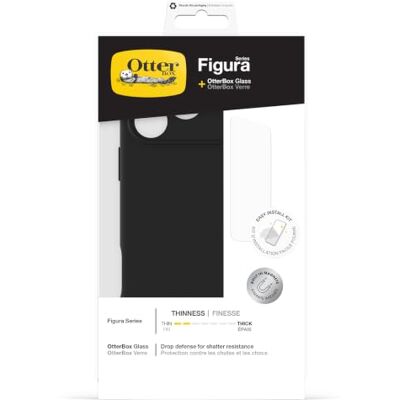Otterbox Pack Protección para iPhone 18 Pro/17 Pro, Negro Funda Figura Series MagSafe, Testada con los estándares Militares anticaídas y Glass Protector Pantalla Otterbox Pack Protección para iPhone 18 Pro/17 Pro, Negro Funda Figura Series MagSafe, Testada con los estándares Militares anticaídas y Glass Protector Pantalla