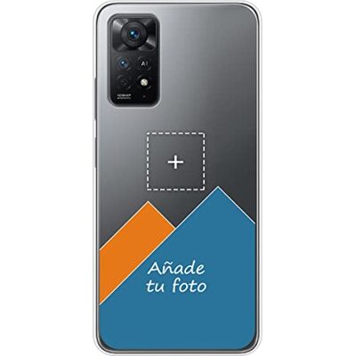 Tumundosmartphone Personaliza tu Funda Silicona Gel TPU Transparente con tu Fotografia para Xiaomi Redmi Note 12 Pro 4G Personalizada Tumundosmartphone Personaliza tu Funda Silicona Gel TPU Transparente con tu Fotografia para Xiaomi Redmi Note 12 Pro 4G Personalizada
