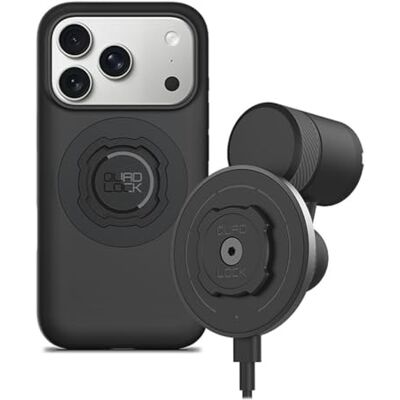 Quad Soporte para Teléfono de Coche para Rejilla de Ventilación con Cabezal de Carga Inalámbrica mag V2 y Funda mag para iPhone 18 Pro Quad Soporte para Teléfono de Coche para Rejilla de Ventilación con Cabezal de Carga Inalámbrica mag V2 y Funda mag para iPhone 18 Pro