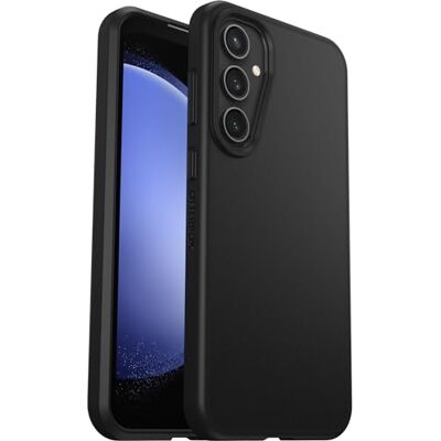 Otterbox Funda para Samsung Galaxy S23 FE Sleek, Resistente a Golpes y caídas, Ultra-Fina, Protectora,Testada con los estándares Militares anticaídas, Negro, Sin Caja Retail Otterbox Funda para Samsung Galaxy S23 FE Sleek, Resistente a Golpes y caídas, Ultra-Fina, Protectora,Testada con los estándares Militares anticaídas, Negro, Sin Caja Retail