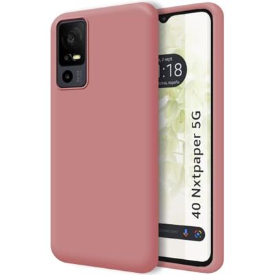 Tumundosmartphone Funda Silicona Líquida Ultra Suave para TCL 40 NXTPAPER 5G Color Rosa Tumundosmartphone Funda Silicona Líquida Ultra Suave para TCL 40 NXTPAPER 5G Color Rosa