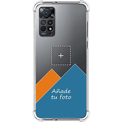 Tumundosmartphone Personaliza tu Funda Silicona AntiGolpes Transparente con tu Fotografía para Xiaomi Redmi Note 12 Pro 4G Personalizada Tumundosmartphone Personaliza tu Funda Silicona AntiGolpes Transparente con tu Fotografía para Xiaomi Redmi Note 12 Pro 4G Personalizada