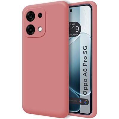 Tumundosmartphone Funda Silicona Líquida Ultra Suave para OPPO A6 Pro 5G Color Rosa Tumundosmartphone Funda Silicona Líquida Ultra Suave para OPPO A6 Pro 5G Color Rosa