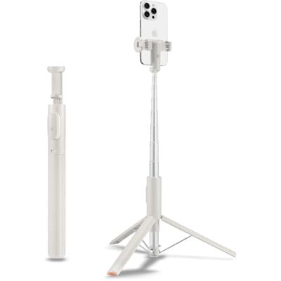 Spigen Trípode Automático Selfie Stick, WonderSnap S541W, Selfie Stick Bluetooth 5.0 con Control Remoto, Trípode para Smartphone para iPhone, Galaxy, Pixel, Xiaomi, OnePlus etc Dune Beige Spigen Trípode Automático Selfie Stick, WonderSnap S541W, Selfie Stick Bluetooth 5.0 con Control Remoto, Trípode para Smartphone para iPhone, Galaxy, Pixel, Xiaomi, OnePlus etc Dune Beige
