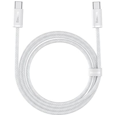 Baseus Cable USB-C Dynamic Series 480Mbps/PD 100W 2m Blanco Baseus Cable USB-C Dynamic Series 480Mbps/PD 100W 2m Blanco