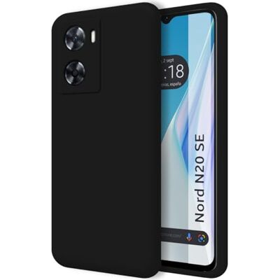 Tumundosmartphone Funda Silicona Líquida Ultra Suave para Oneplus Nord N20 SE Color Negra Tumundosmartphone Funda Silicona Líquida Ultra Suave para Oneplus Nord N20 SE Color Negra