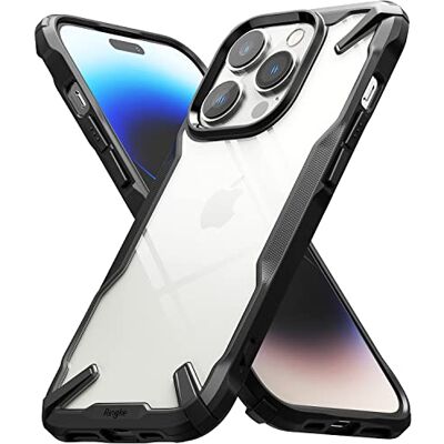 Ringke Fusion-X Compatible con Funda iPhone 14 Pro MAX 6.7 Pulgadas, Carcasa Negra, Parachoque Resistente Impactos, Sólida a Prueba de Choques Black Ringke Fusion-X Compatible con Funda iPhone 14 Pro MAX 6.7 Pulgadas, Carcasa Negra, Parachoque Resistente Impactos, Sólida a Prueba de Choques Black