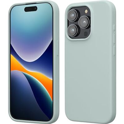 kwmobile Carcasa para iPhone 15 Pro Funda Case TPU y Silicona para Smartphone con Interior de Microfibra Suave Protector antigolpes para móvil Menta Cool kwmobile Carcasa para iPhone 15 Pro Funda Case TPU y Silicona para Smartphone con Interior de Microfibra Suave Protector antigolpes para móvil Menta Cool