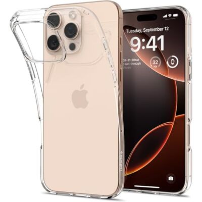 Spigen Funda Liquid Crystal para iPhone 16 Pro MAX Spigen Funda Liquid Crystal para iPhone 16 Pro MAX