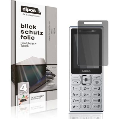 dipos Protector de Pantalla Antiespía para Nokia 210 4G dipos Protector de Pantalla Antiespía para Nokia 210 4G