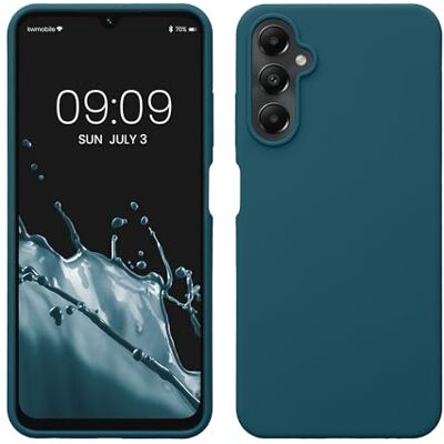 kwmobile Carcasa Compatible con Samsung Galaxy A05s Funda Case TPU y Silicona antigolpes Apto Carga inalámbrica petróleo Mate kwmobile Carcasa Compatible con Samsung Galaxy A05s Funda Case TPU y Silicona antigolpes Apto Carga inalámbrica petróleo Mate