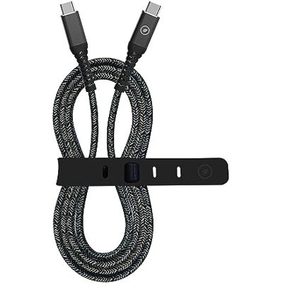 Muvit Cable USB C 240W, Tipo C Carga Rápida Nylon Compatible con iPhone 17 Pro Max Air/16/15 Plus Pro Max, Galaxy S26 S25 S24 S23 A53, Pixel 10 9 8, PS5, etc. 1.2M Muvit Cable USB C 240W, Tipo C Carga Rápida Nylon Compatible con iPhone 17 Pro Max Air/16/15 Plus Pro Max, Galaxy S26 S25 S24 S23 A53, Pixel 10 9 8, PS5, etc. 1.2M