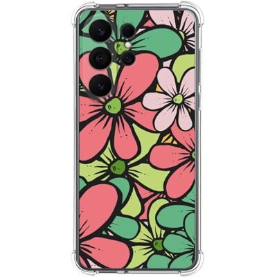 Tumundosmartphone Funda Silicona Antigolpes para Samsung Galaxy S26 Ultra 5G diseño Flores 02 Dibujos Tumundosmartphone Funda Silicona Antigolpes para Samsung Galaxy S26 Ultra 5G diseño Flores 02 Dibujos