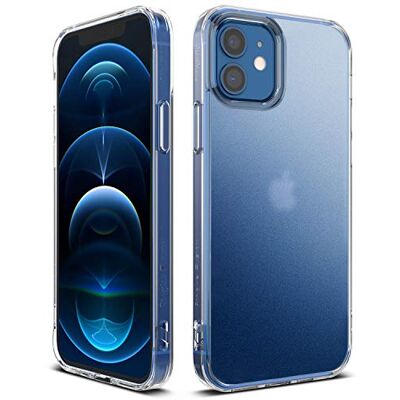 Ringke Fusion Compatible con Funda iPhone 12, Compatible con Funda iPhone 12 Pro (6,1 Pulgadas), Anti Huella Dactilar Escarcha Transparente Fina Slim Carcasa Parachoque TPU Matte Clear Ringke Fusion Compatible con Funda iPhone 12, Compatible con Funda iPhone 12 Pro (6,1 Pulgadas), Anti Huella Dactilar Escarcha Transparente Fina Slim Carcasa Parachoque TPU Matte Clear