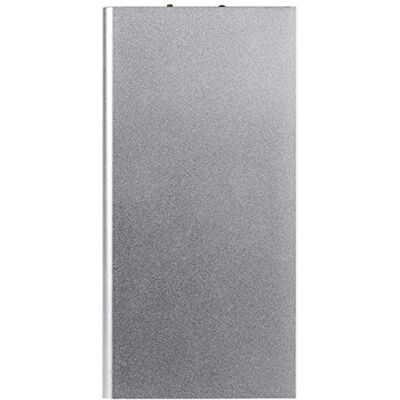 Shot Case Batería Externa Plana para HTC U12 + Smartphone Tableta Cargador Universal Power Bank 6000mAh 2 Puertos USB (Plata) Shot Case Batería Externa Plana para HTC U12 + Smartphone Tableta Cargador Universal Power Bank 6000mAh 2 Puertos USB (Plata)