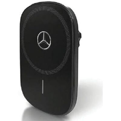 Mercedes-Benz MagSafe Cargador Inductivo 15W - Soporte para Ventilación y Cristal Mercedes-Benz MagSafe Cargador Inductivo 15W - Soporte para Ventilación y Cristal
