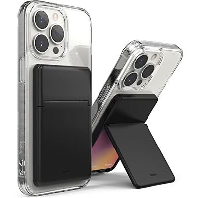 Ringke Stand Slot Card Holder, Cartera de Tarjeta Adhesiva con Soporte para Funda Teléfono Móvil, Compatible con Funda iPhone 13/12/11/Pro/Max, Samsung Galaxy S22 Ultra y Más Black Ringke Stand Slot Card Holder, Cartera de Tarjeta Adhesiva con Soporte para Funda Teléfono Móvil, Compatible con Funda iPhone 13/12/11/Pro/Max, Samsung Galaxy S22 Ultra y Más Black