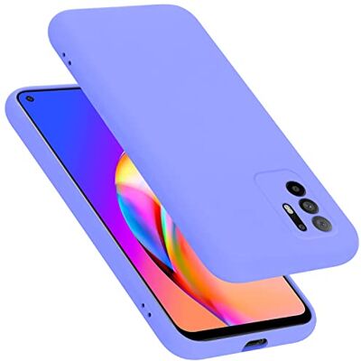 Cadorabo Funda de Silicona Compatible con OPPO A94 5G, Funda Protectora de Cuerpo Completo para A94 5G- Resistente a arañazos y Golpes Fina Funda de TPU Liquid Lila Claro Cadorabo Funda de Silicona Compatible con OPPO A94 5G, Funda Protectora de Cuerpo Completo para A94 5G- Resistente a arañazos y Golpes Fina Funda de TPU Liquid Lila Claro